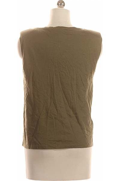 MANGO Dámské Tílko Khaki Second hand Vel.  S