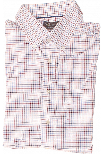 Marks & Spencer Pánská Košile Barevná Vel. 44-45