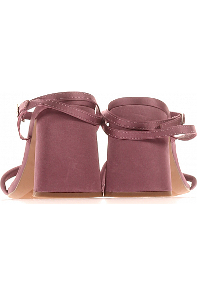 Dámské Sandály Fialové Asos Outlet Vel.  38
