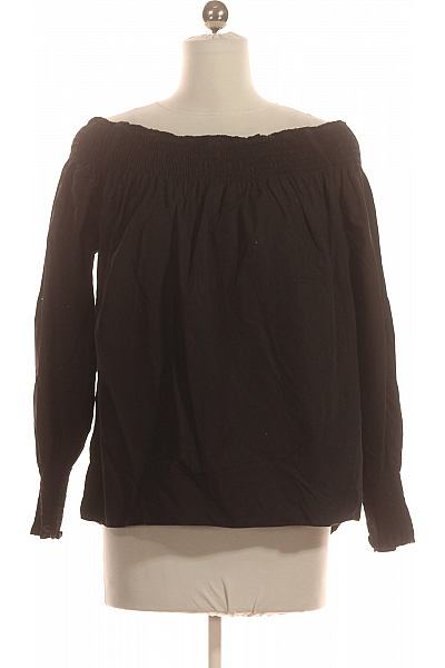  Halenka Jednobarevná Černá ZARA Second Hand Vel. M