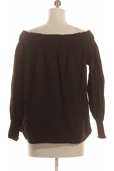  Halenka Jednobarevná Černá ZARA Second hand Vel. M