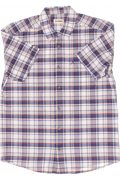 SCHOFFEL Vzorovaná Pánská Košile Barevná Second hand Vel. L