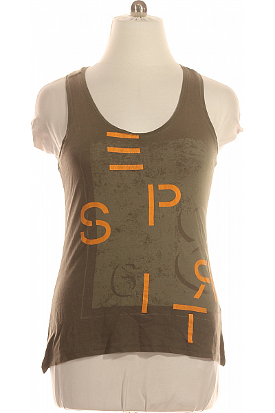 Esprit Dámské Tílko Khaki Vel. XL