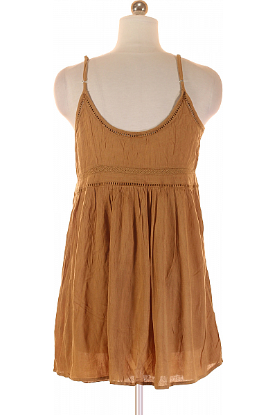 Dámské Tričko Hnědé PULL&BEAR