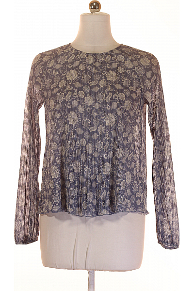 Marks & Spencer Halenka Modrá Second Hand Vel. 38