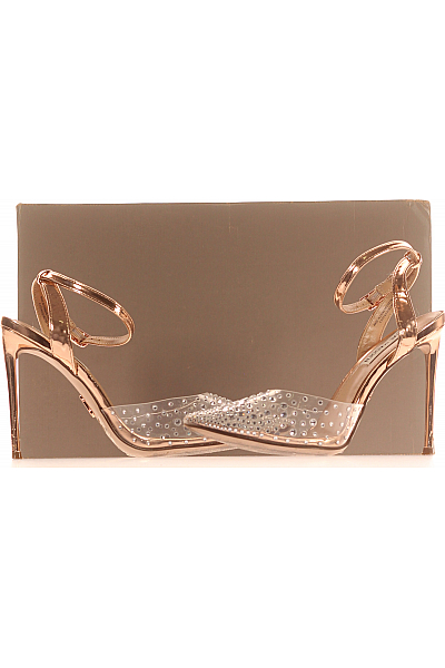 Dámské Lodičky Koženkové Zlaté Steve Madden Vel. 37