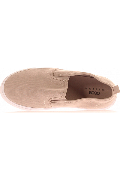 Asos Dámské Slip On Boty Hnědé Vel.  38