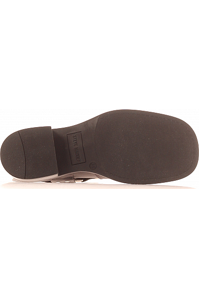 Dámské Kotníkové Boty Kožené Šedé Steve Madden Vel. 38