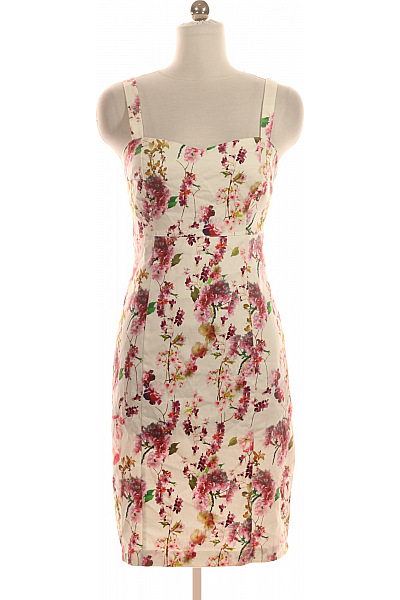 Ted Baker  Šaty S Květinovým Potiskem Barevné Second Hand