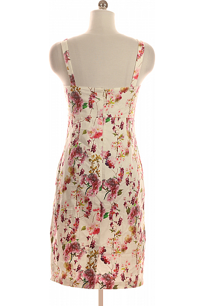 Ted Baker  Šaty s Květinovým Potiskem Barevné Second hand