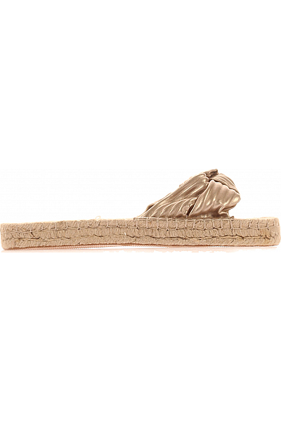 Dámské Espadrilky Koženkové Zlaté Asos