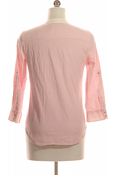 ZARA Dámské Tričko Růžové Second hand Vel. S