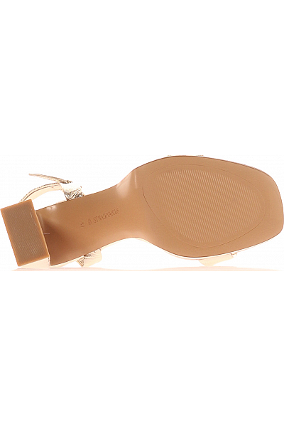 Dámské Boty Zlaté STRADIVARIUS Vel. 37