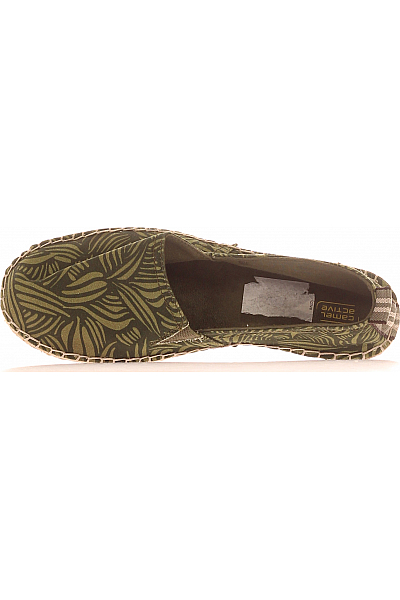 Camel Active Dámské Espadrilky Zelené Outlet Vel.  41
