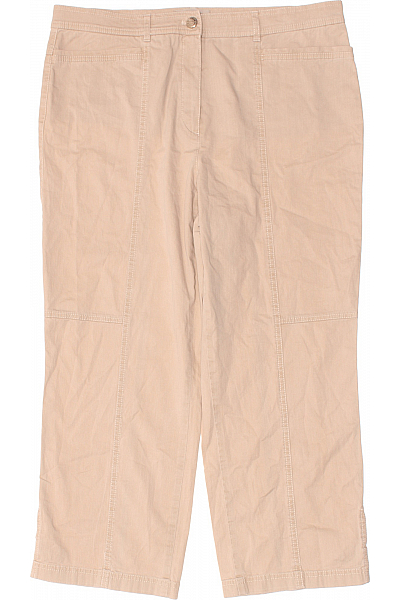 GERRY WEBER Dámské 3/4 Kalhoty Béžové