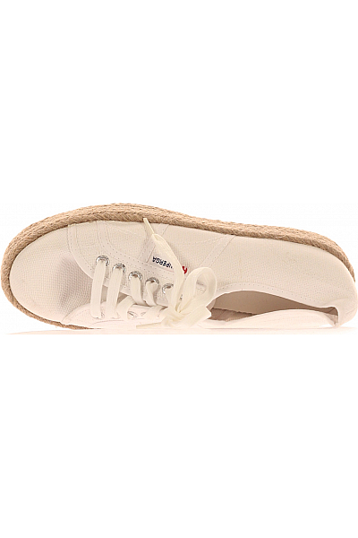 Dámské Boty Bílé Superga Vel. 39 1/2