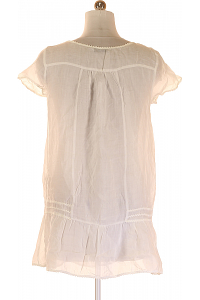 ZARA Dámské Tričko Bílé Second hand Vel. M