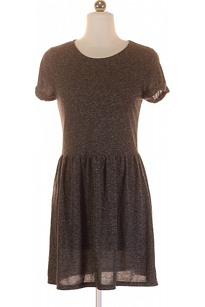 Letní  Šaty Šedé Topshop Second Hand Vel. 36