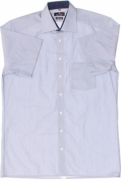 Paul Smith Vzorovaná Pánská Košile Modrá Vel. 39/40