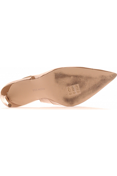 Dámské Boty Koženkové Hnědé Steve Madden Second hand Vel. 39