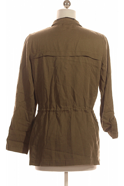 ZARA Dámská Jarní Bunda Zelená Second hand Vel. XS