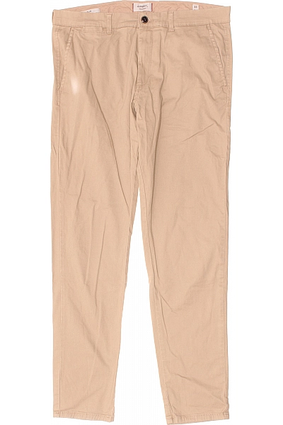 Pánské Chino Kalhoty Hnědé JACK & JONES Vel. 33/34