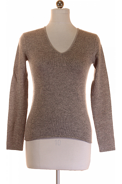 Dámský Pulovr Kašmírový Šedý PERFECT CASHMERE Vel. S