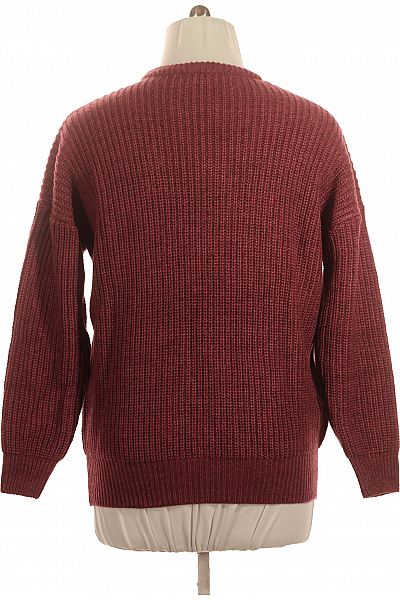 Dámský Svetr Se Vzorem Fialový Be Wear Vel. L/XL