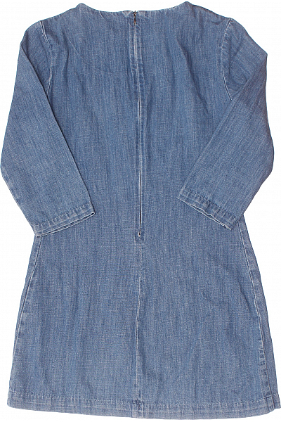 Džínové  Šaty Modré ZARA Second hand Vel. XS