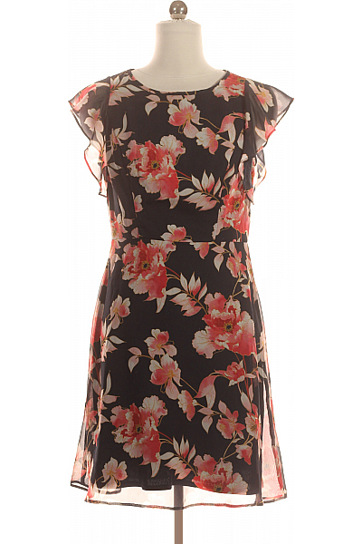  Šaty S Květinovým Potiskem Barevné Dorothy Perkins Vel. 38