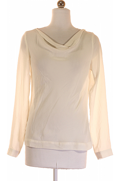 Esprit  Halenka Jednobarevná Bílá Second Hand Vel. 32