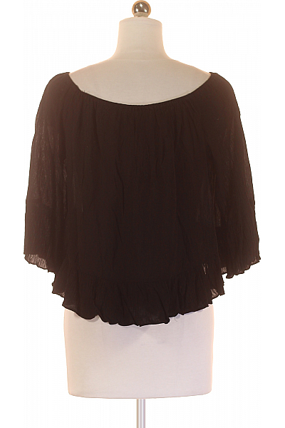 Dámské Top Černý ZARA Second hand Vel. S