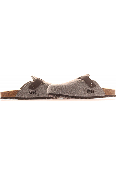Dámské Boty Šedé Mandel Sandals Outlet Vel. 42