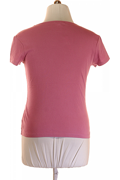 Halenka Jednobarevná Růžová M&Co Vel. XL