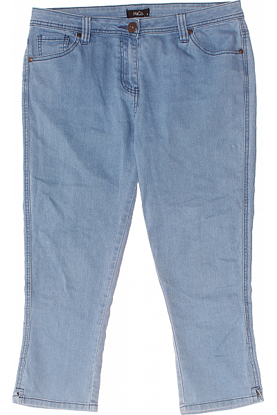 M&Co Dámské 3/4 Kalhoty Modré