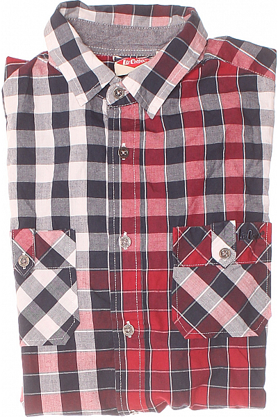 Lee Cooper Vzorovaná Pánská Košile Barevná Vel. S