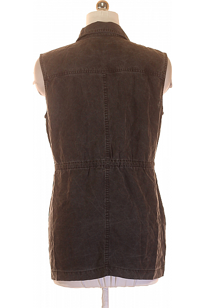 InWear Dlouhá Dámská Vesta Šedá Second hand Vel. 42