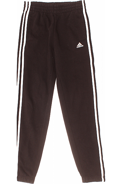 ADIDAS Sportovní Dámské Kalhoty Černé Second Hand Vel. M
