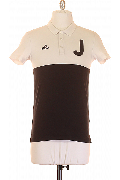 ADIDAS Sportovní Pánské Tričko Černobílé