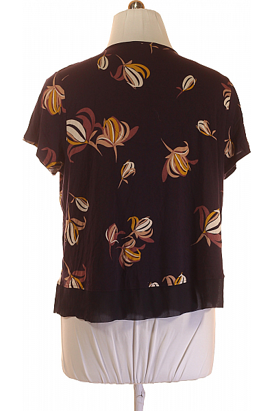 Dámské Tričko Modré Marks & Spencer Vel. 48