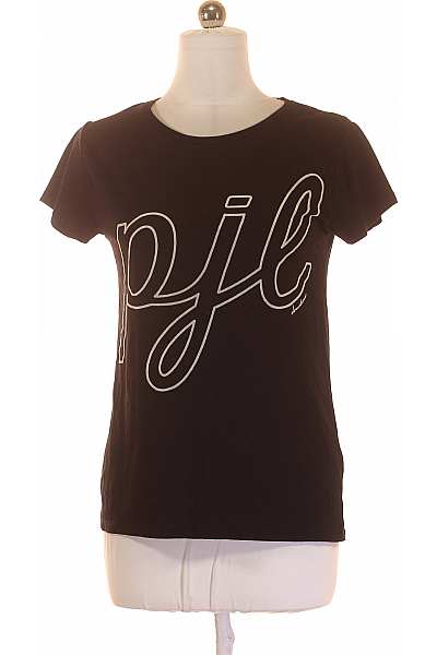 Pepe Jeans Dámské Tričko S Potiskem Černé Second Hand Vel. M
