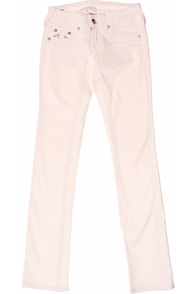 Boyfriend Dámské Džíny Bílé True Religion Vel. 25