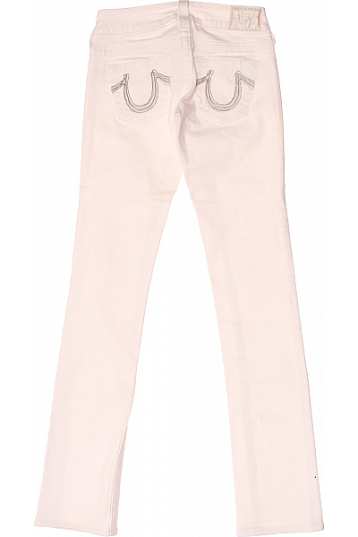 Boyfriend Dámské Džíny Bílé True Religion Vel. 25