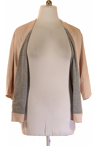 Dámský Cardigan Růžový SAMOON Vel. 46