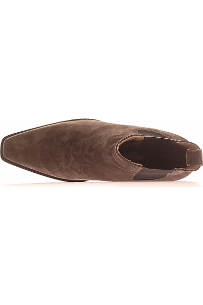 Dámské Kotníkové Boty Kožené Hnědé Copenhagen Shoes Vel. 40