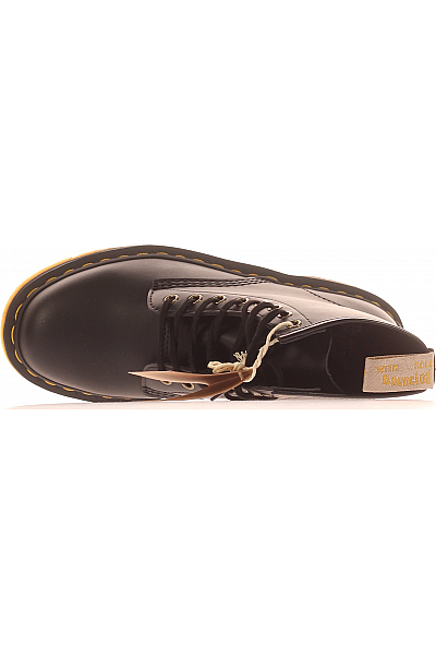 Dámské Boty Koženkové Černé Dr.Martens Vel.  39