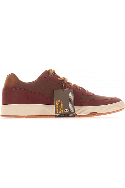 CAT Pánské Boty P722333 Vínová Outlet Vel. 42