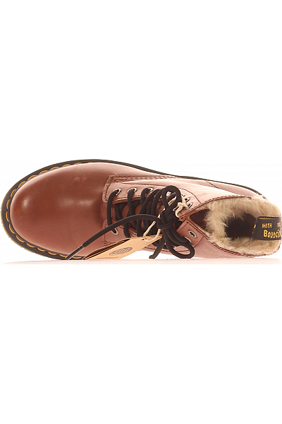 Dr.Martens Dámské Boty Kožené Hnědé Outlet Vel.  38