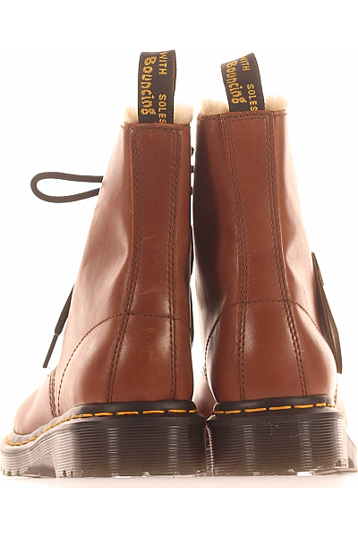Dr.Martens Dámské Boty Kožené Hnědé Outlet Vel.  38