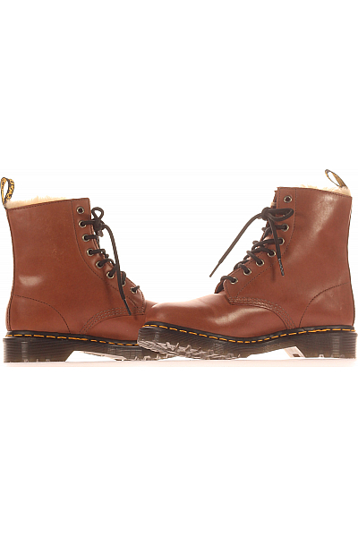 Dr.Martens Dámské Boty Kožené Hnědé Outlet Vel.  38
